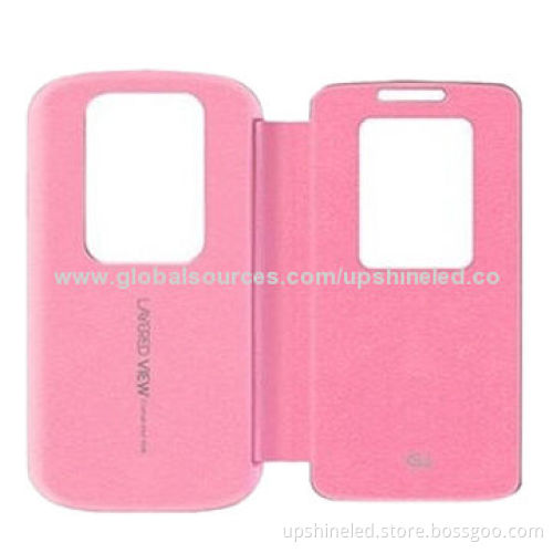 PU Leather Case for LG G2, ODM/OEM Orders Welcomed